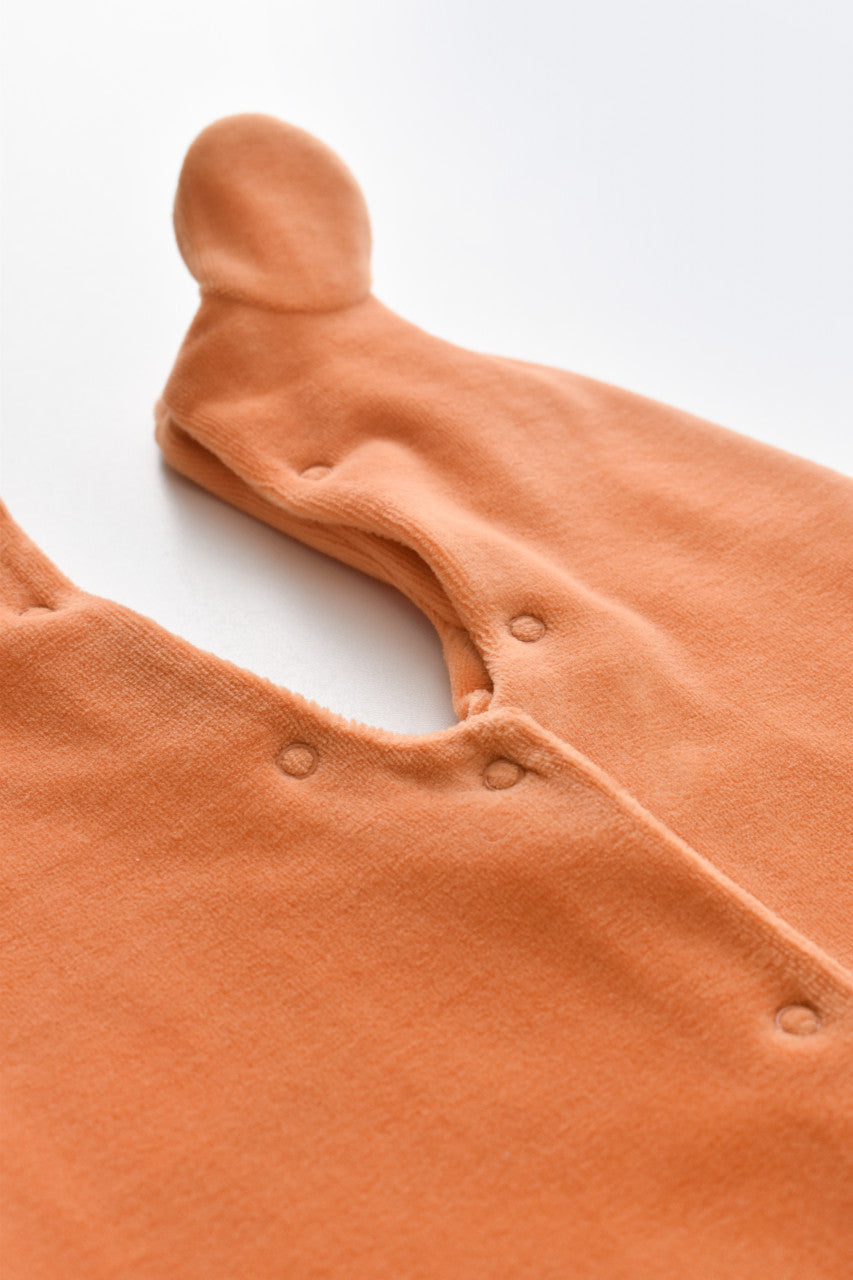 Set Broscuta cu salopeta si body din 80%bumbac organic si 20% poliester - , BabyCosy